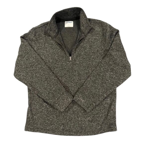 Old Navy 1/4 Zip Fleece Pullover Shirt - Men's Size Large - Picture 1 of 4